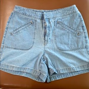 liz claiborne denim shorts